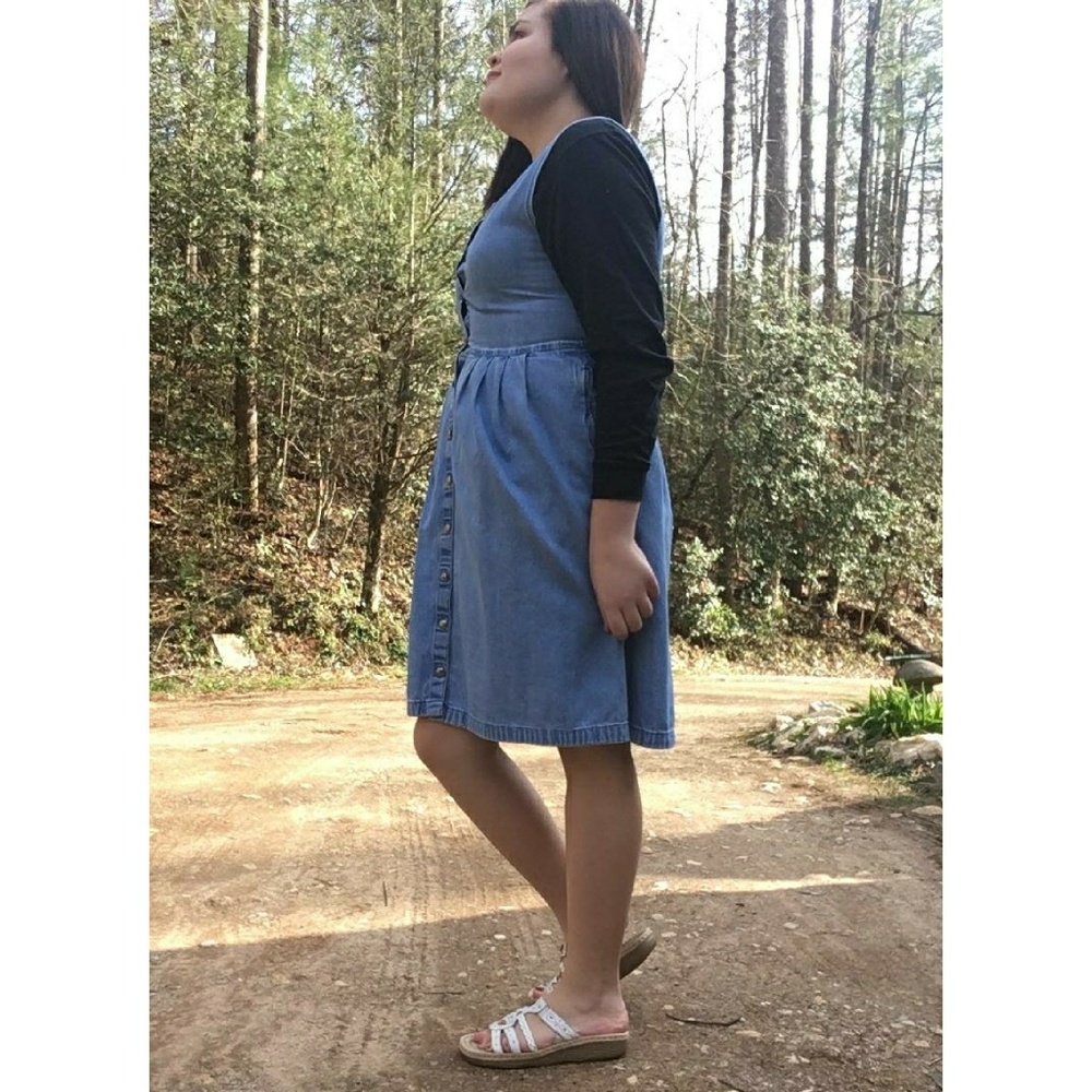 ADORABLE Vintage Jean Dress! 👗